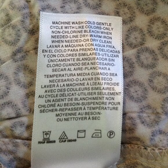 NWT Jessica Simpson XL Geometric Pattern, striped, Bohemian, Chic Style, Hippie - Picture 6 of 7